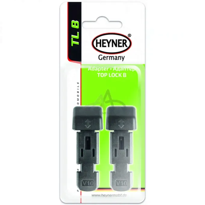 Адаптер для щеток 2 шт. в блистере (top lock b) HEYNER 300030-0