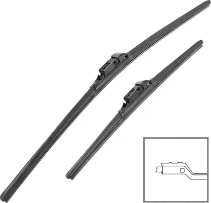 Щетки стеклоочистителя (дворники) Heyner SET HYBRID. Артикул 020250-0
