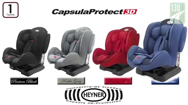 Купить автокресло 9 36 кг Capsula protect 3d